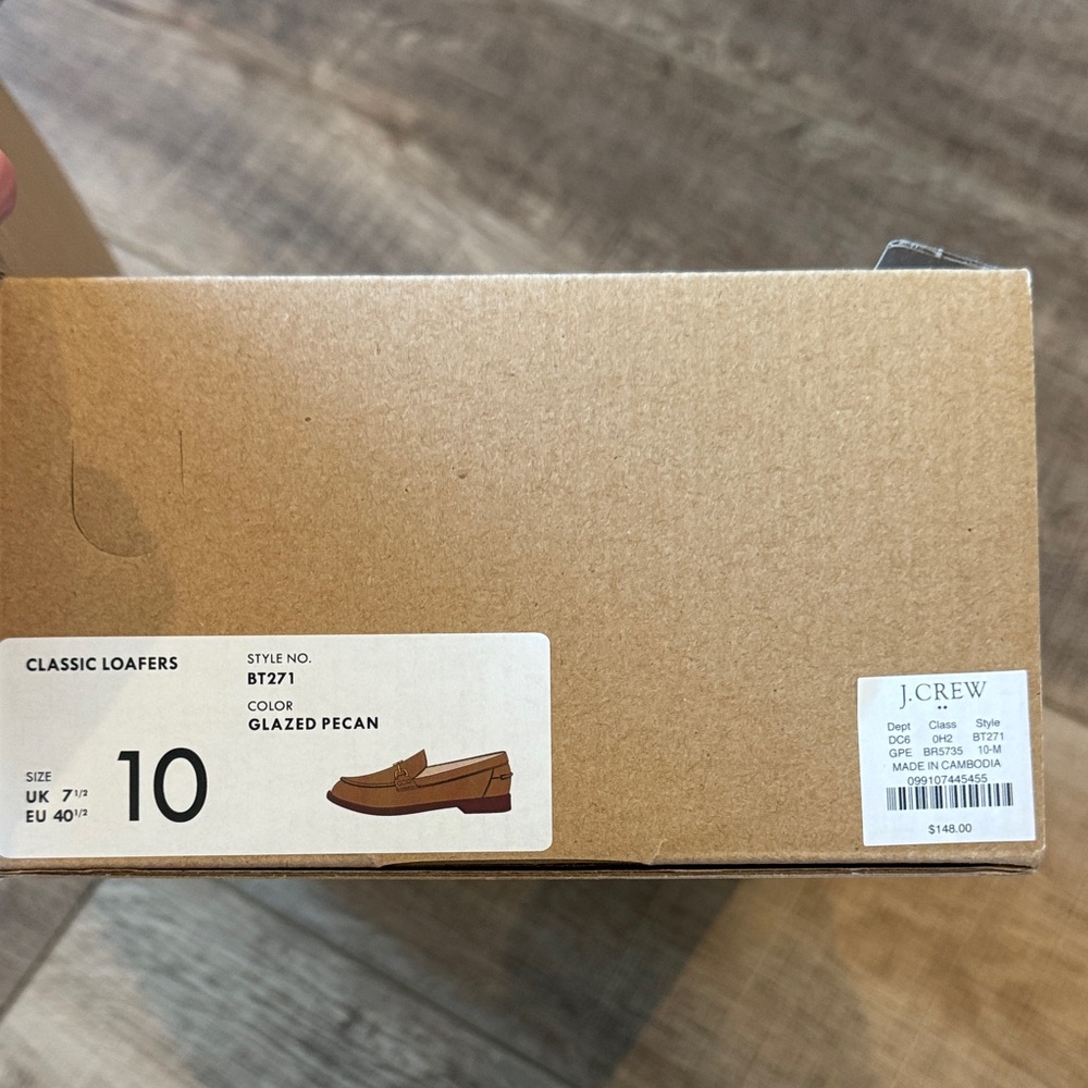 J. Crew Womens Loafers - Glazed Pecan